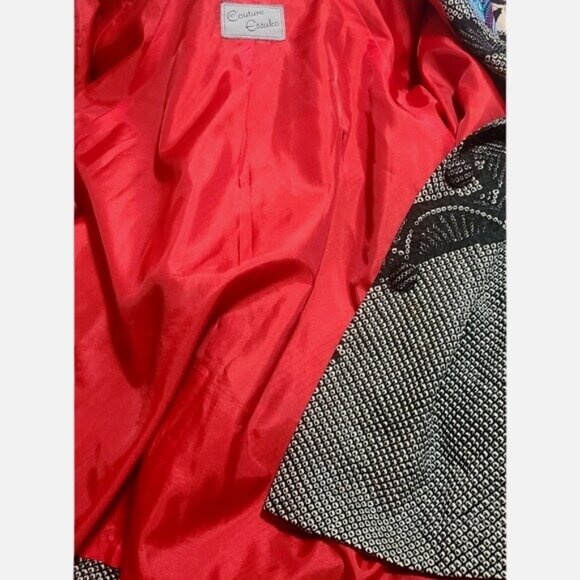 Couture Etsuko Designer Jacket! Hello Admirers Of Fine Jackets! - Picture 5 of 8